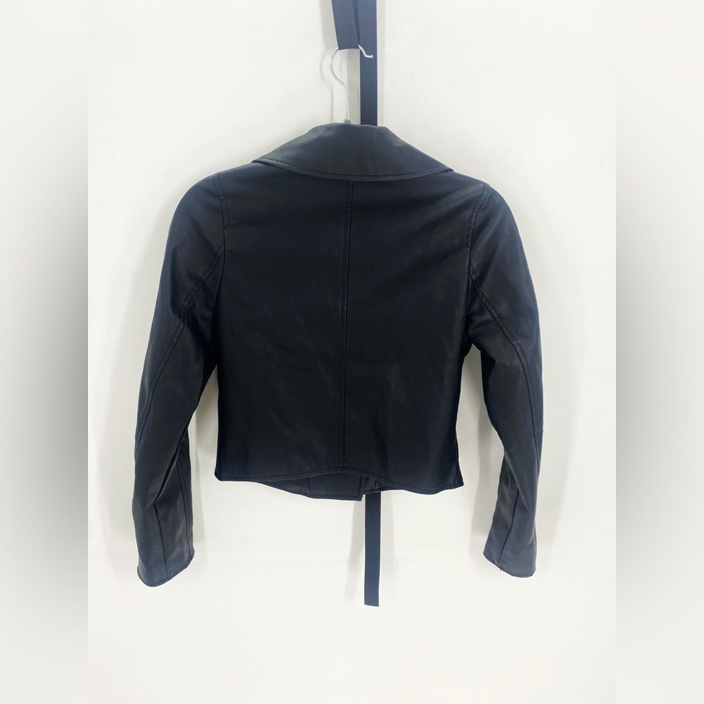 Abercrombie & Fitch Vegan Leather Moto Jacket XS - Picture 10 of 11